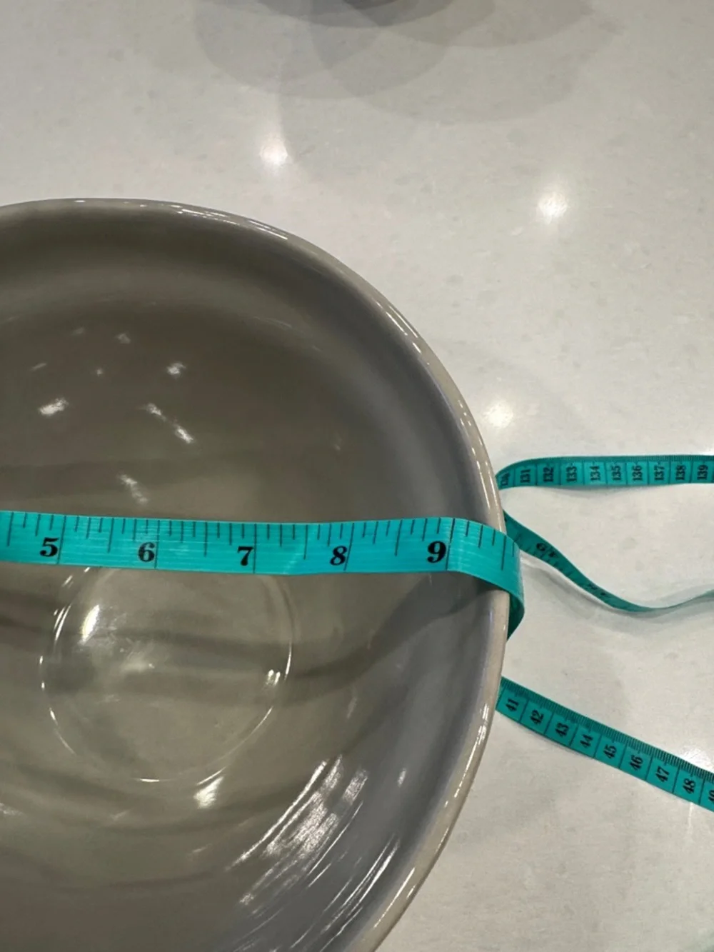 Pottery Barn Stoneware Pouring Bowl - Gray